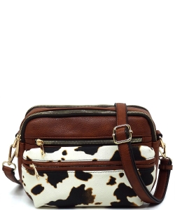 Fashion Multi Pocket Crossbody Bag AD2700 COW